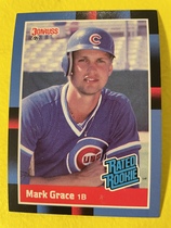 1988 Donruss Base Set #40 Mark Grace