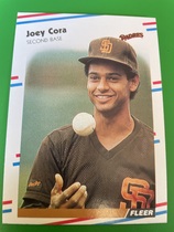 1988 Fleer Base Set #580 Joey Cora
