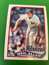 1989 Topps Base Set #61 Neil Allen
