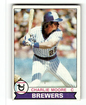 1979 Topps Base Set #408 Charlie Moore