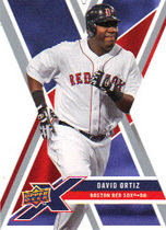 2008 Upper Deck X Die Cut #12 David Ortiz