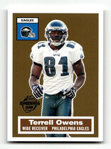 2005 Topps Turn Back the Clock #8 Terrell Owens