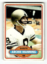 1980 Topps Base Set #93 Archie Manning