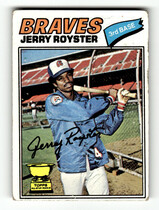 1977 Topps Base Set #549 Jerry Royster