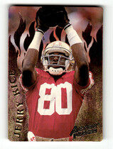 1994 Action Packed Catching Fire #1 Jerry Rice
