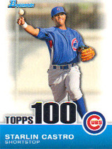 2010 Bowman Topps 100 Prospects #TP10 Starlin Castro
