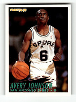 1994 Fleer Base Set #367 Avery Johnson