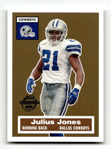 2005 Topps Turn Back the Clock #21 Julius Jones