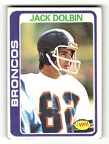 1978 Topps Base Set #384 Jack Dolbin