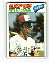 1977 Topps Base Set #156 Pete Mackanin