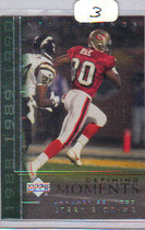 2000 Upper Deck Legends Defining Moments #3 Jerry Rice