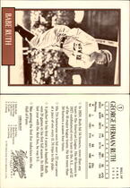 1991 Homers Cookies Classics #1 Babe Ruth