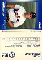 1990 Star Sarasota White Sox #15 Frank Merigliano