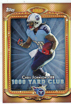2013 Topps 1000 Yard Club #19 Chris Johnson