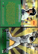 1999 Bowman Early Risers #ER10 Jose Canseco
