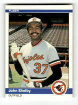 1984 Fleer Base Set #20 John Shelby