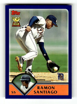 2003 Topps Base Set #141 Ramon Santiago
