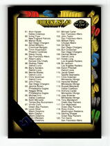 1991 Wild Card 5 Stripe #159 Checklist