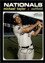 2020 Topps Heritage High Number #621 Michael Taylor