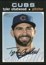2020 Topps Heritage #378 Tyler Chatwood