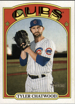 2021 Topps Heritage #218 Tyler Chatwood