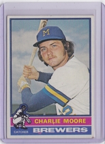1976 Topps Base Set #116 Charlie Moore