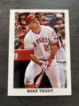 2023 Topps 1988 Topps League Leaders Oversized Boxtoppers #88LL-22 Mike Trout
