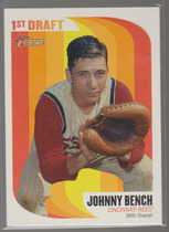 2014 Topps Heritage 1965 MLB Draft #65MLB-JB Johnny Bench
