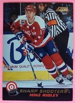 1992 Score Canadian Sharp Shooters #6 Mike Ridley