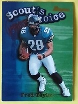 1998 Bowman Scout's Choice #9 Fred Taylor