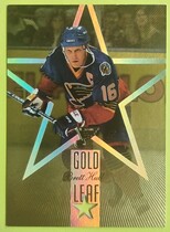 1995 Leaf Gold Leaf Stars #6 Brett Hull|Mikael Renberg