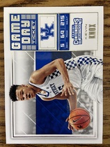 2018 Panini Contenders Draft Picks Game Day Ticket #11 Kevin Knox