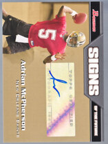 2005 Bowman Signs of the Future Autos #SFAM Adrian Mcpherson