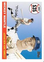 2008 Topps Mickey Mantle Home Run History #535 Mickey Mantle