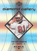 1999 Upper Deck Black Diamond Gallery #9 Terrell Owens