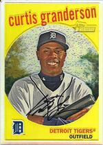 2008 Topps Heritage High Numbers Chrome Refractor #C242 Curtis Granderson