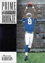 1996 Upper Deck Silver Prime Choice Rookies #12 Marvin Harrison