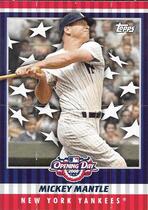 2008 Topps Opening Day Flapper Cards #MM Mickey Mantle