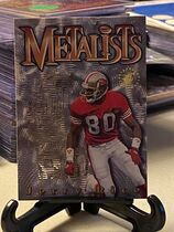 1995 Stadium Club Metalists #1 Jerry Rice