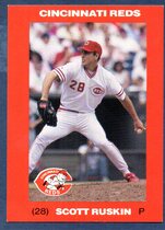 1992 Team Issue Cincinnati Reds Kahns #28 Scott Ruskin