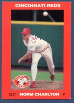 1992 Team Issue Cincinnati Reds Kahns #37 Norm Charlton