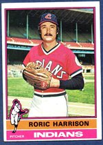 1976 Topps Base Set #547 Roric Harrison