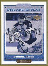 1999 Upper Deck Retro Distant Replay #8 Dominik Hasek