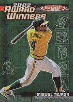 2003 Topps Total Award Winners #AW3 Miguel Tejada