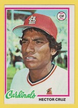1978 Topps Base Set #257 Hector Cruz