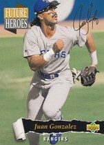 1993 Upper Deck Future Heroes #58 Juan Gonzalez