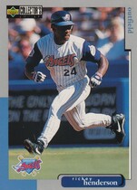 1998 Upper Deck Collectors Choice (Home Plate Hologram) #30 Rickey Henderson