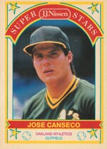 1989 Nissen #5 Jose Canseco
