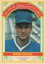 1989 Nissen #12 Mark Grace