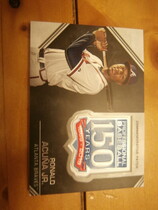 2019 Topps 150th Anniversary Commemorative Patch #AMP-RA Ronald Acuna Jr.
